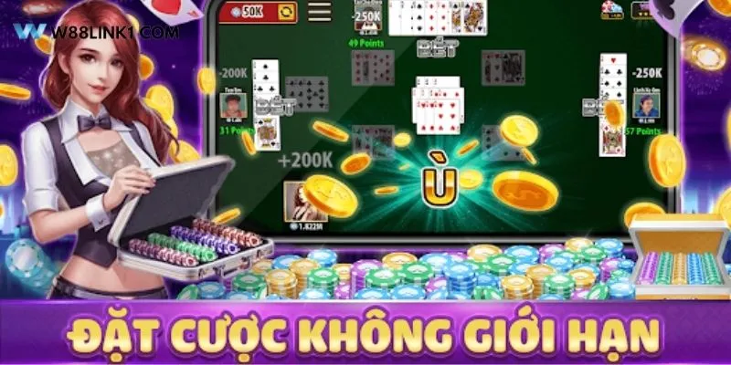 Những phiên bản phỏm nổi bật được yêu thích tại W88